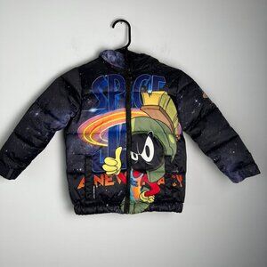 Members Only Youth Space Jams Tune Squad Puffer Jacket Sz 4T
